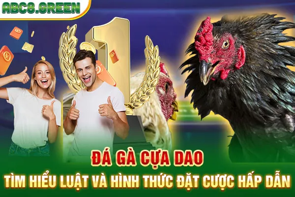 Đá Gà Cựa Dao - Tìm Hiểu Luật Và Hình Thức Đặt Cược Hấp Dẫn